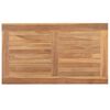 vidaXL Mesa de Café Marrón 70 x 40 x 45 cm Madera de teca maciza