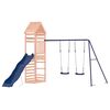 vidaXL Parque infantil de exterior madera maciza Douglas
