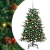 vidaXL &Aacute;rbol de Navidad artificial Verde 150 cm PVC, Metal y Pl&aacute;stico