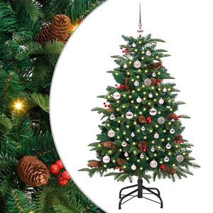 vidaXL &Aacute;rbol de Navidad artificial Verde 150 cm PVC, Metal y Pl&aacute;stico