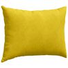 vidaXL Cojines de sofá 2 pcs Amarillo 70 x 50 cm Tela de pana
