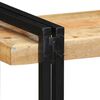 vidaXL Estante de pared madera maciza de mango 70x33x35 cm