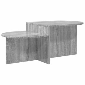 vidaXL Mesa de Caf&eacute; Gris Sonoma 100 x 50 x 40 cm Madera de Ingenier&iacute;a