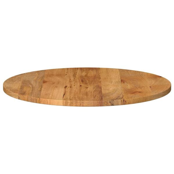 vidaXL Tablero de mesa redondo madera maciza de mango &Oslash; 70x3,8 cm