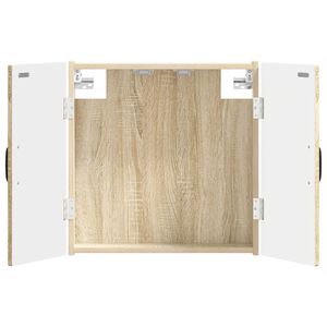 vidaXL Armario para dianas UTRECHT Roble Sonoma 52,5 x 10,5 x 53,5 cm