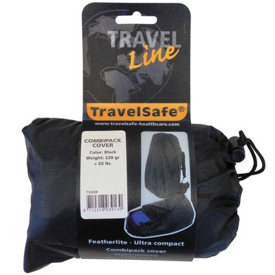 Travelsafe Cubierta de mochila multiuso talla L negra TS2026