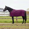 vidaXL Manta para Caballo Verde Oscuro y Negro 165 cm Poli&eacute;ster