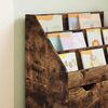 vidaXL Estanter&iacute;a para Ni&ntilde;os con caj&oacute;n Roble ahumado 60 x 29,5 x 69 cm