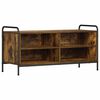 vidaXL Mueble de TV 140 x 39,5 x 50 cm Roble Ahumado