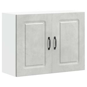 vidaXL Armario de pared cocina Kalmar madera ingenier&iacute;a gris hormig&oacute;n