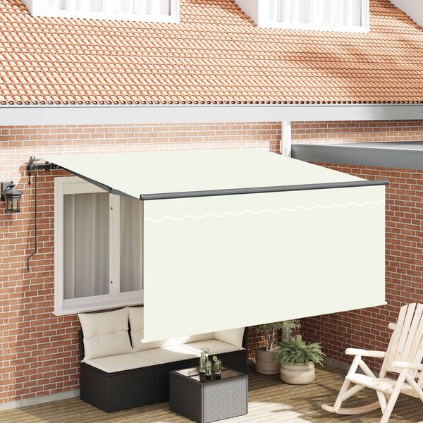 vidaXL Toldo Retr&aacute;ctil Crema 300 x 200 cm tela
