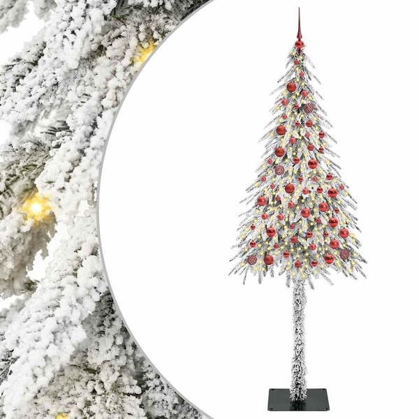 vidaXL &Aacute;rbol de Navidad con 300 LED con soporte 210 cm PE y Acero