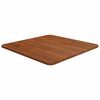 vidaXL Tablero de mesa cuadrada madera roble marrón oscuro 50x50x1,5cm