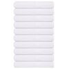 vidaXL Toallas de sauna FROGN 10 uds blanco 80x200 cm 360 g/m&sup2;