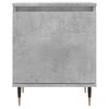 vidaXL Mesitas de noche 2 uds madera gris hormig&oacute;n 40x30x50 cm
