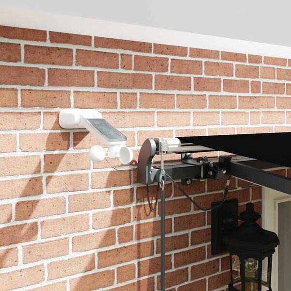 vidaXL Tela de toldo con Negro 500 x 350 cm Poli&eacute;ster