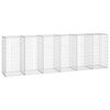 vidaXL Muro de gaviones con cubiertas acero galvanizado 300x50x100 cm