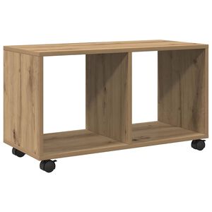 vidaXL Armario con ruedas madera ingenier&iacute;a artisian 72x33x42,5 cm