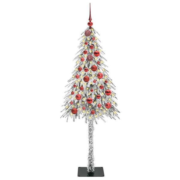 vidaXL Árbol de Navidad con 150 LED con soporte 150 cm PE y Acero