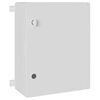 vidaXL Armario de Control Gris 47 x 24 x 50 cm Pl&aacute;stico ABS