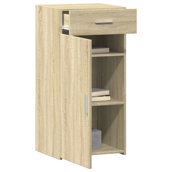 vidaXL Aparador madera de ingenier&iacute;a roble Sonoma 45x42,5x93 cm