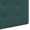 vidaXL Cabecera Colgante Verde oscuro 170 x 55 x 5 cm tela
