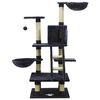 vidaXL Rascador para gatos con postes de sisal 122 cm azul