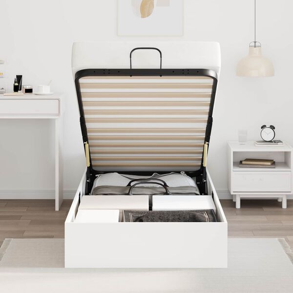 vidaXL Estructura de Cama Ottoman 193 x 120 x 25 cm Madera aglomerada