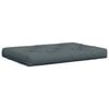 vidaXL Coj&iacute;n para Pallet VIANEN 100% Poli&eacute;ster Azul 120 x 80 x 12 cm