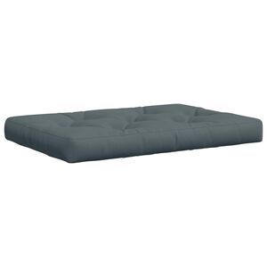 vidaXL Coj&iacute;n para Pallet VIANEN 100% Poli&eacute;ster Azul 120 x 80 x 12 cm