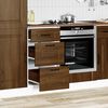 vidaXL Mueble bajo de cocina Kalmar madera ingenier&iacute;a de roble marr&oacute;n
