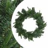 vidaXL Corona de Navidad Verde &Oslash; 30 cm PVC y PE