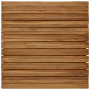 vidaXL Encimera 90 x 90 x 3,5 cm Cuadrado Madera de teca maciza
