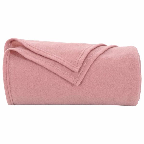 vidaXL Mantitas de Sof&aacute; 24 pcs Rosa 270 x 240 cm Lana