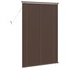 vidaXL Persiana Veneciana Marr&oacute;n Oscuro con Patr&oacute;n 150 x 80 cm PVC