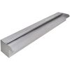 vidaXL Fuente cascada rectangular piscina acero inoxidable 90 cm