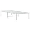 vidaXL Estructura de cama sin colch&oacute;n metal blanco 80x200 cm