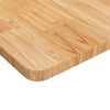 vidaXL Encimera de madera maciza tratada marrón claro 80x40x2,5cm