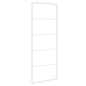 vidaXL Toallero Blanco 45x10x115 cm Acero