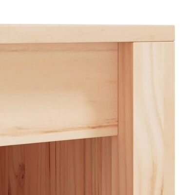 vidaXL Muebles de cocina de exterior 3 piezas madera maciza de pino