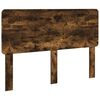 vidaXL Cabecero Roble ahumado Madera contrachapada