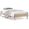 vidaXL Estructura de cama sin colch&oacute;n madera maciza de pino 90x200 cm