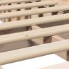vidaXL Estructura de cama Marr&oacute;n 90 x 190 cm Madera de pino macizo