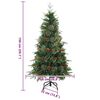 vidaXL &Aacute;rbol de Navidad artificial con ramas articuladas Verde 150 cm