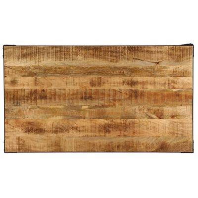 vidaXL Mesa de comedor de madera maciza de mango 140x80x76 cm