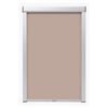 vidaXL Persiana opaca enrollable beige FK06