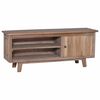 vidaXL Mueble para TV madera maciza de teca 100x30x40 cm
