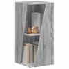 vidaXL Estante lateral Gris Sonoma 33 x 32 x 70,5 cm