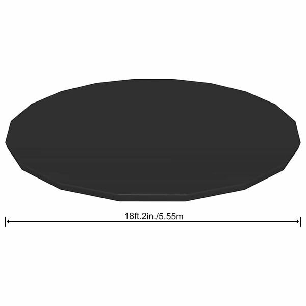 Bestway Flowclear Fast Cubierta de piscina 555 cm