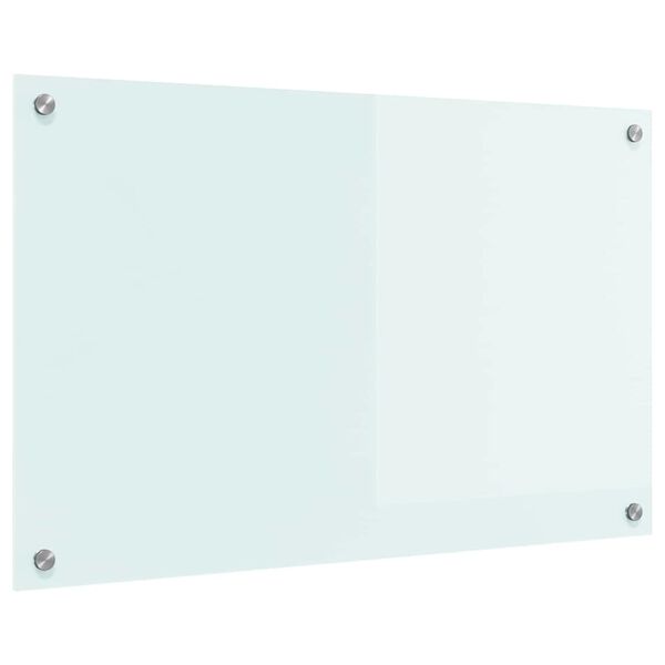 vidaXL Salpicadero de cocina 80 x 50 cm vidrio templado